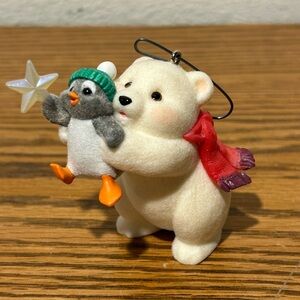 Hallmark Keepsake Ornament - Snowball and Tuxedo with Red and Green Accents